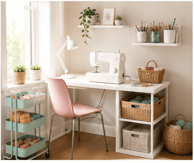 Crafting In A Small Space: Making The Most Of The Space That You Have